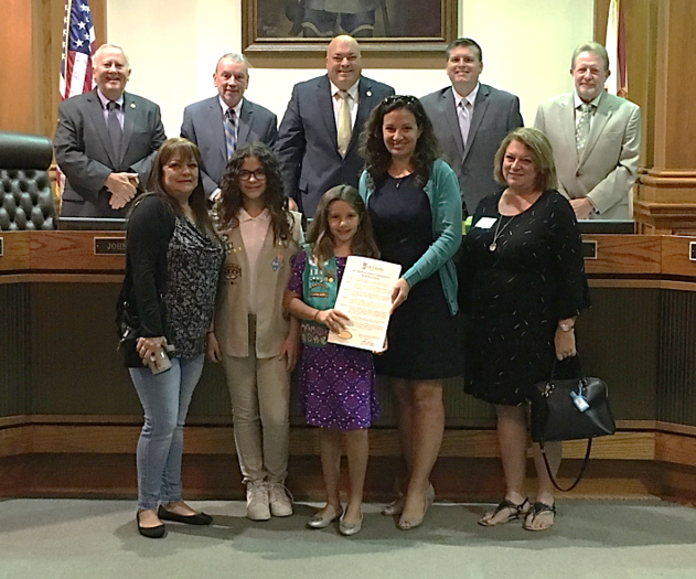 04-17-18 Recognizing Girl Scout Movement and Girl Scouts of Gulfcoast FL